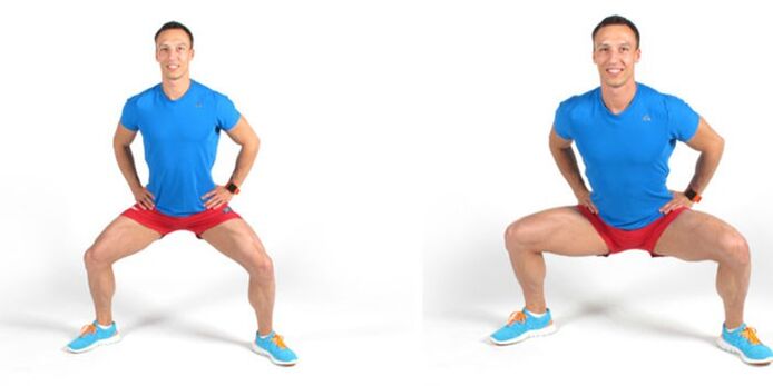 The Plie squat will help to effectively increase a man's potency